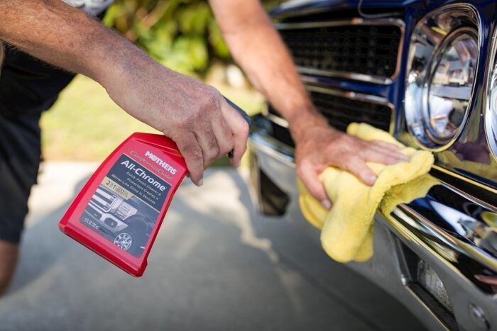 اسپری پولیش کروم و استیل 750 میل مادرز-Mothers California Gold - Image 2