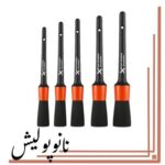 ست برس 5 عددی داخل کابین SRS مناسب دیتیلینگ داخلی خودرو