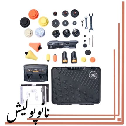 کیت پولیشر اوربیتال و روتاری بی‌سیم کوچک شاین‌ میت مدل EB210.