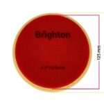 پد پولیش نرم روتاری 125 زرد برایتون (5 اینچ) - Brighton