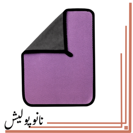 دستمال میکروفایبر شیشه و بدنه خودرو سایز 40 * 30 - SRS