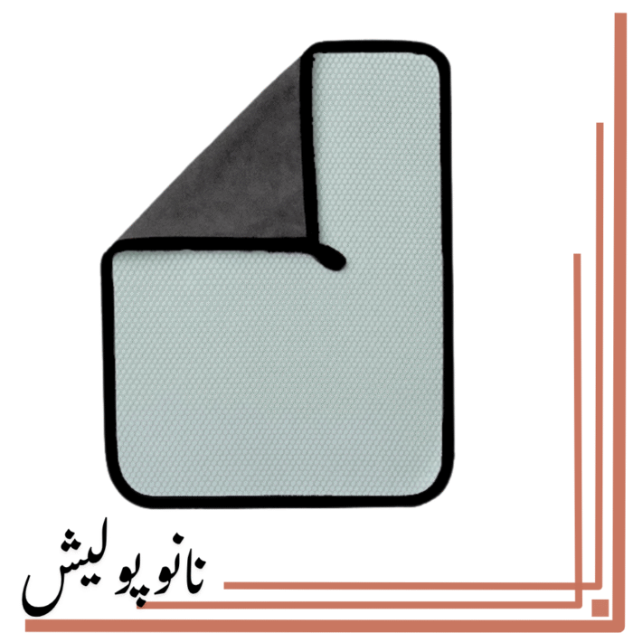 دستمال میکروفایبر شیشه و بدنه خودرو SRS سایز 30×40 - Image 2