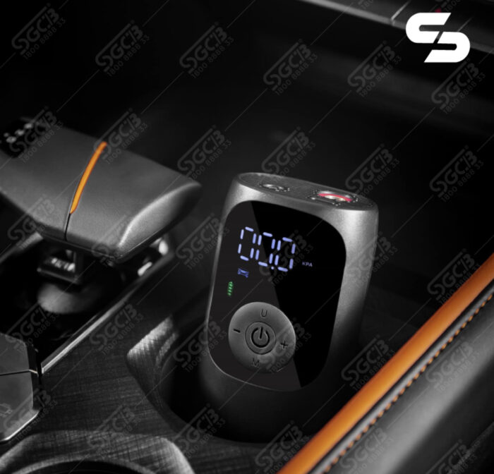 کمپرسور باد شارژی 2000 آمپر اس جی - SGCB Tire Inflator - Image 3