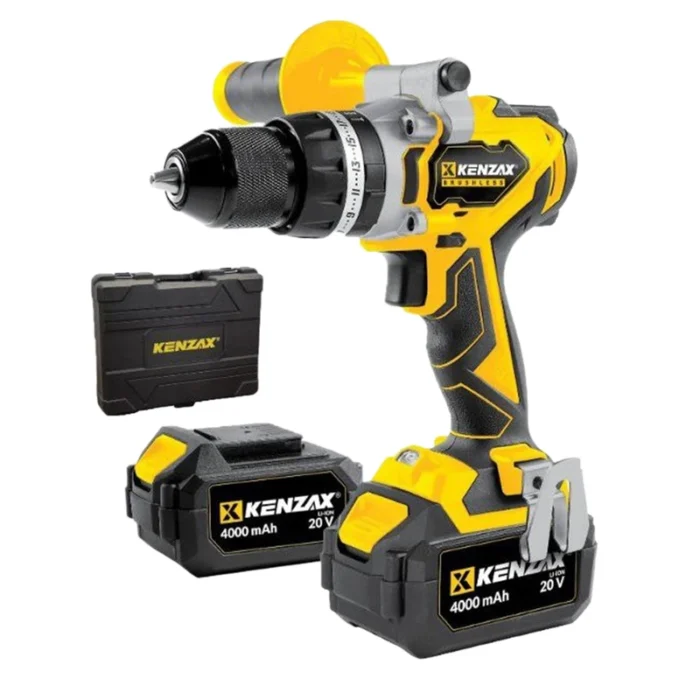 دریل پیچ گوشتی شارژی 20 ولت دو سرعته  80 نیوتن متر- KENZAX 8884 - Image 2