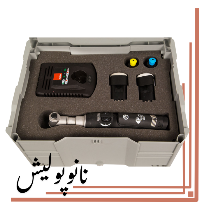 دستگاه پولیشر آیبرید شارژی اوربیتال کوتاه روپس - RUPES HR81M/BLX - Image 2