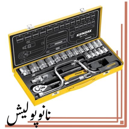 جعبه بکس 24 عددی 1/2 اینچ کنزاکس مدل 9424 مناسب تعمیرات خودرو و کارگاهی
