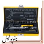 نمای جعبه بکس 17 عددی 1/4 اینچ کنزاکس مدل 9417
