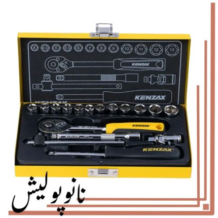 نمای جعبه بکس 17 عددی 1/4 اینچ کنزاکس مدل 9417