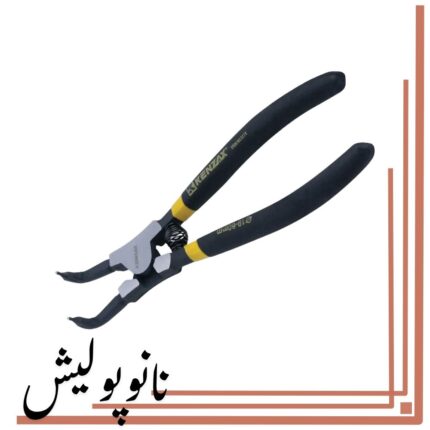 خار باز کن سر کج 7 اینچ کنزاکس مدل 9172 ساخته شده از فولاد کروم وانادیوم مناسب برای باز کردن خارهای فنری خارجی در تعمیرات خودرو و کارهای مکانیکی.