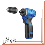 دریل و پیچ گوشتی شارژی 16 ولت دو کاره ان ای سی مدل NEC 1619