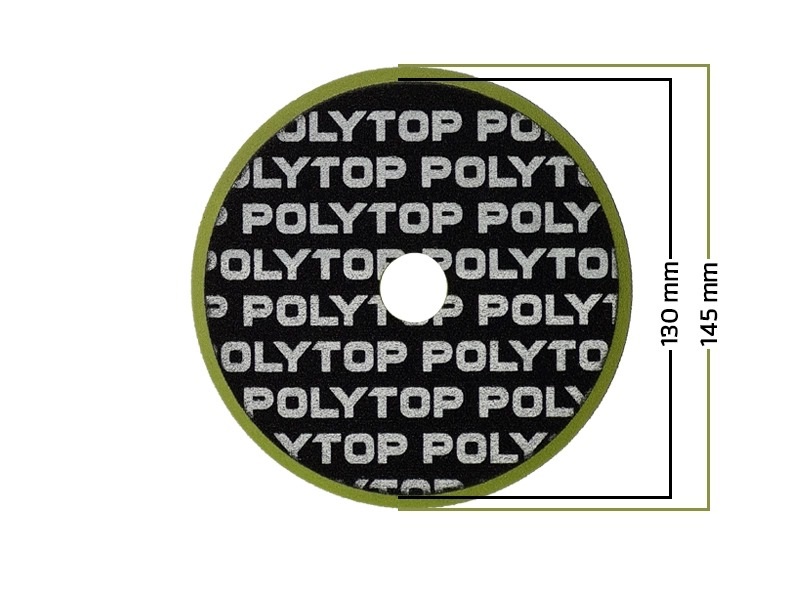 converted پد نرم اوربیتال 125 میلی متری پلی تاپ مخصوص فینیش و آنتی هولوگرام