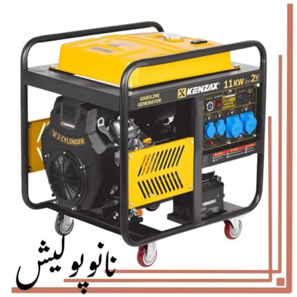ژنراتور برق 11000 وات استارتی ریموت‌دار کنزاکس مدل 6194 چرخ‌دار صنعتی